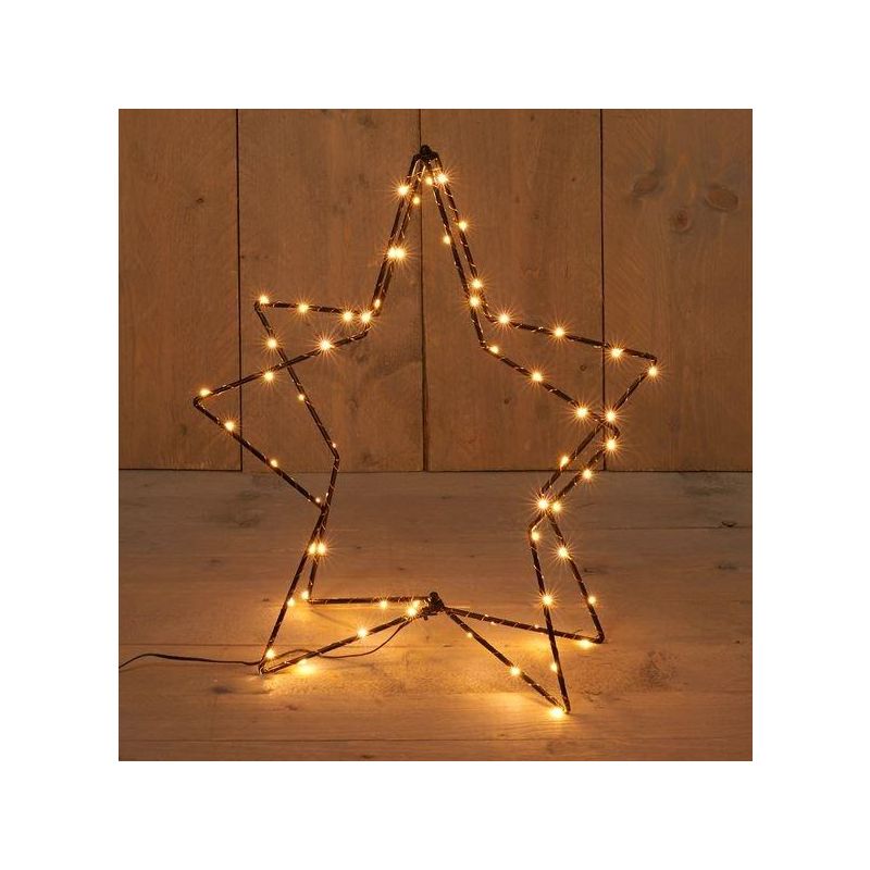 Metalen Kerstster 3D Outdoor Led