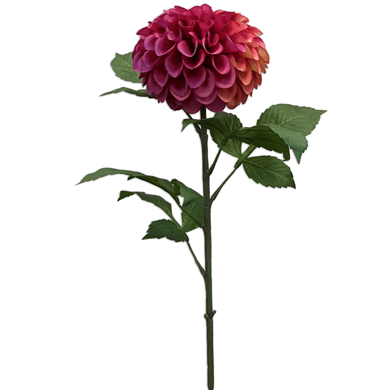 Dahlia bloem roze - kunstplant