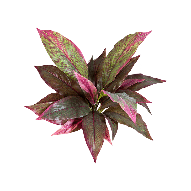 Cordyline groen/rood - kunstplant