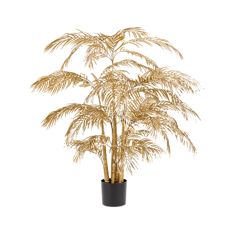 Areca palm goud - Kunstplant