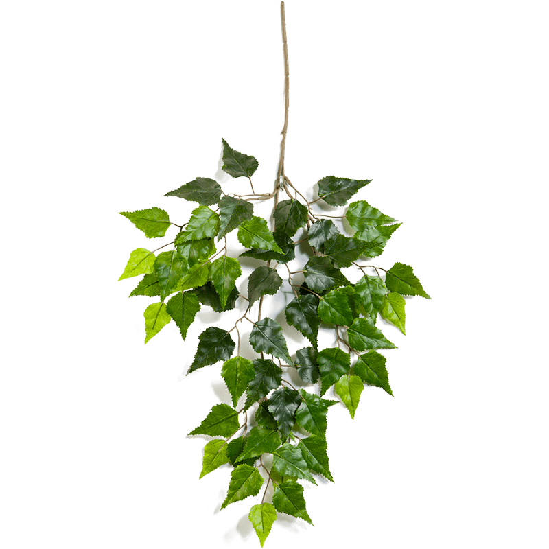 Berk blad - kunstplant