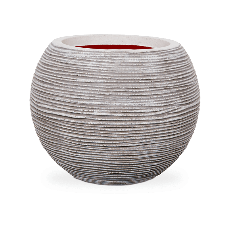 Capi Nature Rib Vase Ball Wit