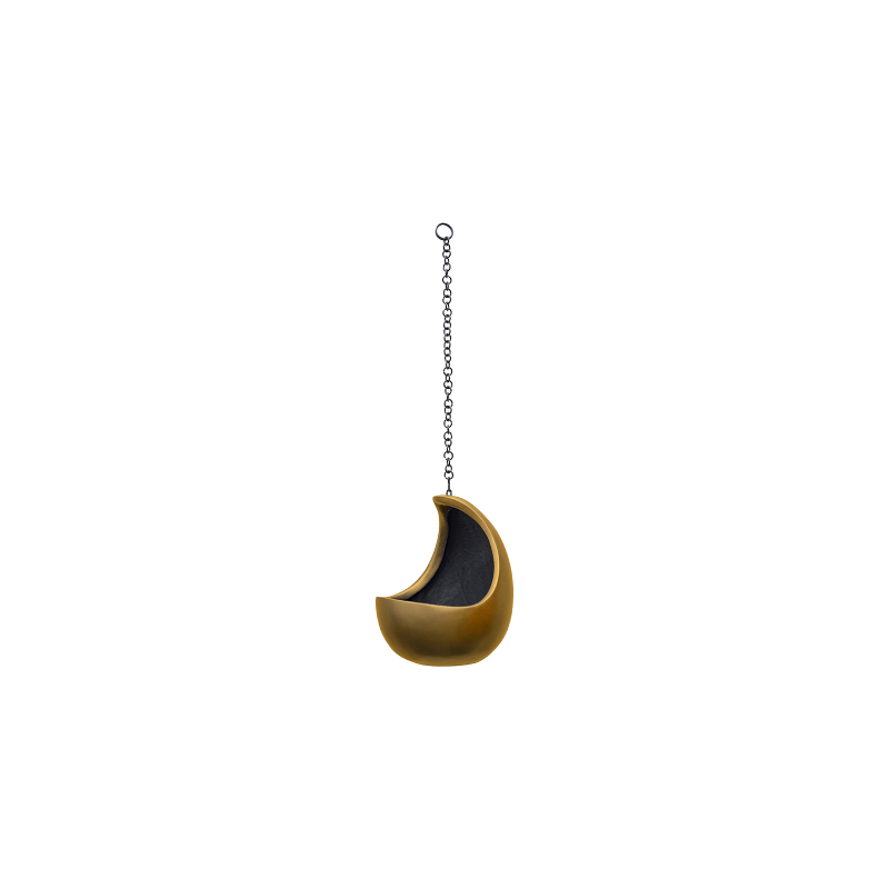 Metallic Cocoon Hanger Honey