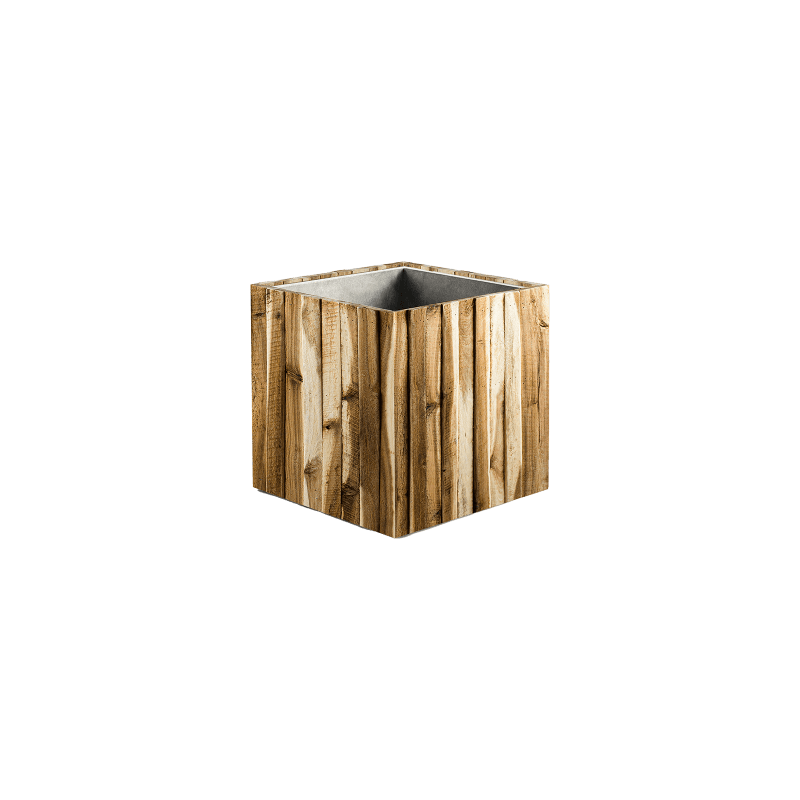 Marrone Wood Cube