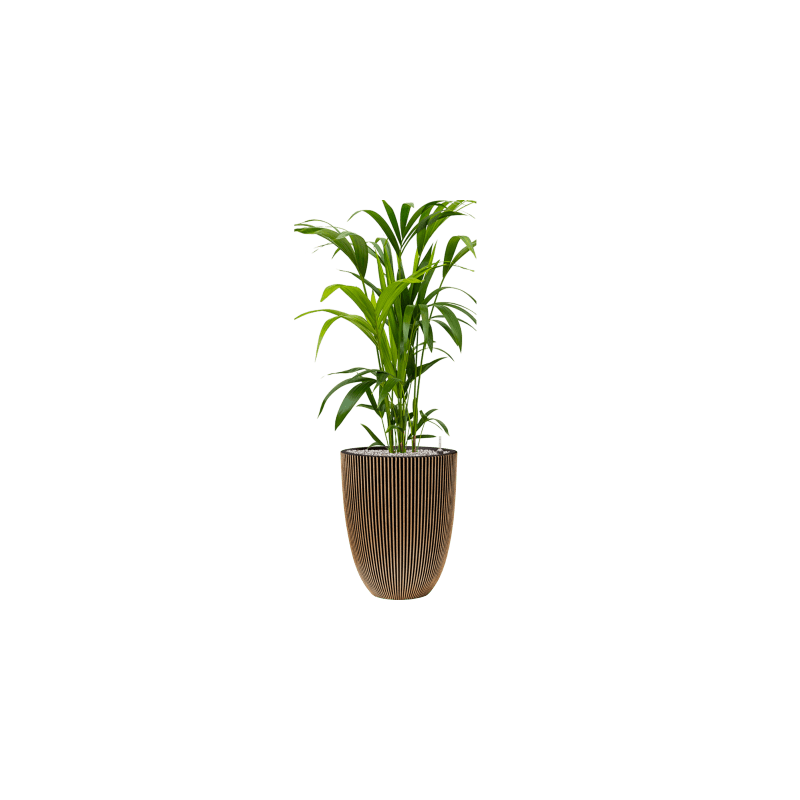 Capi Nature Groove Vase Goud