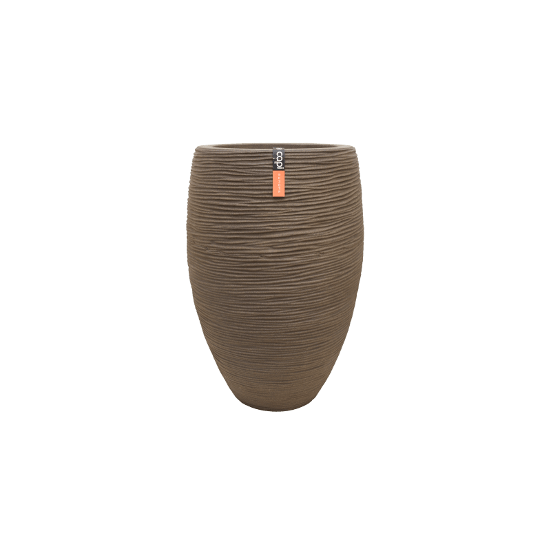 Capi Nature Rib Vase Deluxe Taupe