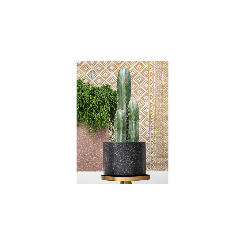 Terrazzo Cylinder Zwart