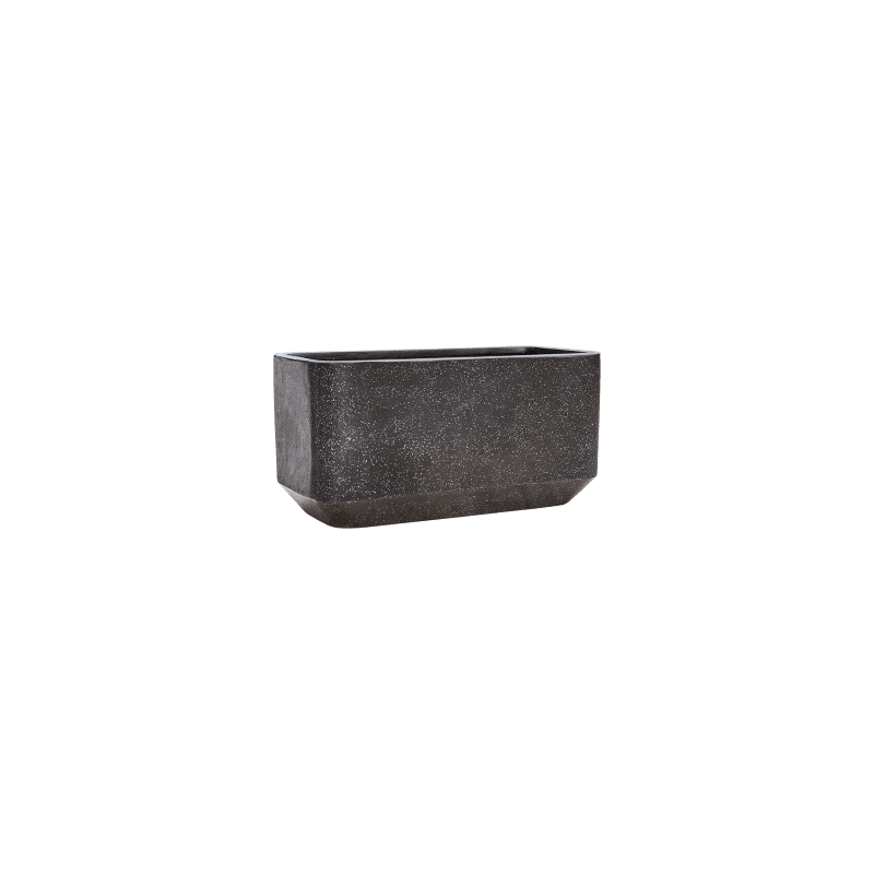 Terrazzo Rounded Box Zwart