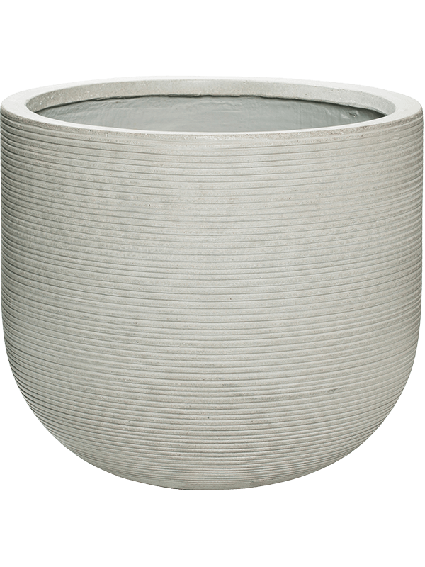 Ribbed Cody Cement | Pottery Pots | Composiet | Rond